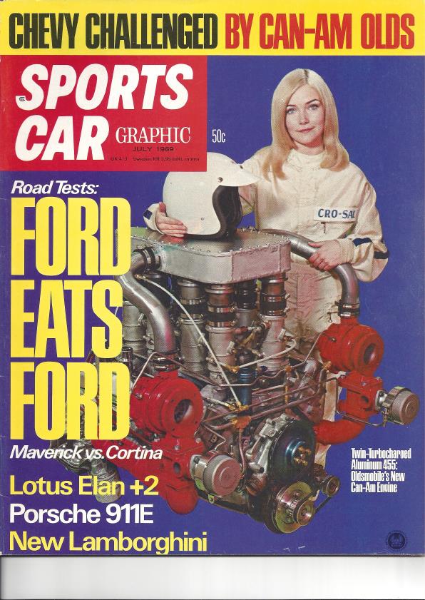 Журнал Sports Car Graphic 1969 07